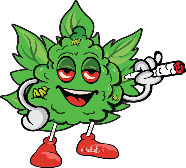 Dudley Bud green marijuana bud smoking a joint #Dudley420 #DudleyBase